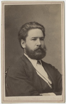 Korporatsiooni "Estonia" liige Adolf Bergmann, portreefoto  duplicate photo
