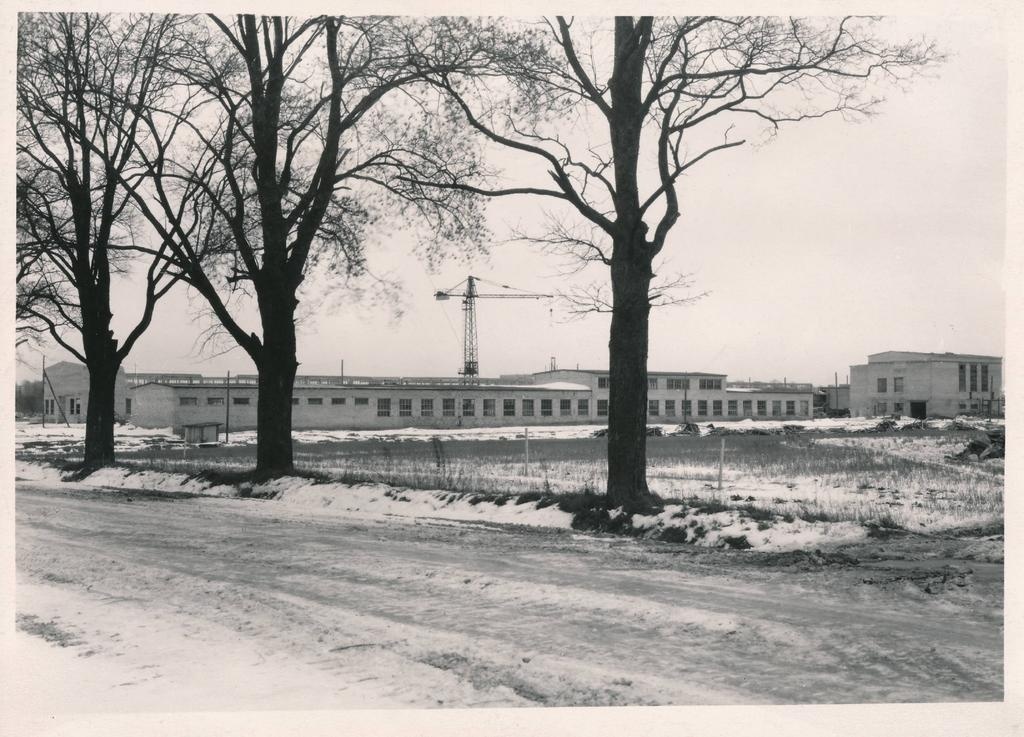 Tartu raudbetoonitehas, ehitamine (Betooni 7). 3.01.1960