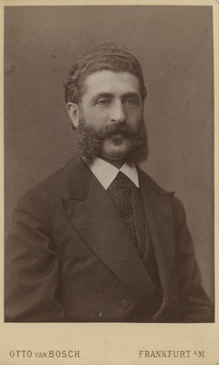 Korporatsiooni "Livonia" liige vürst Leon von Lieven(?), portreefoto  duplicate photo