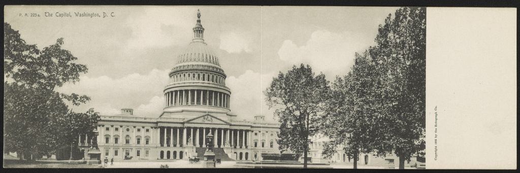 The Capitol, Washington, D.C. - The Rotograph Co. LCCN2013646906 - Title: The Capitol, Washington, D.C. / The Rotograph Co.
Abstract/medium: 1 print (postcard)