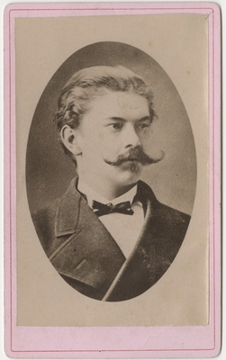 Korporatsiooni "Livonia" liige Constantin von Kiel, portreefoto  duplicate photo