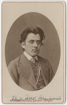 Korporatsiooni "Livonia" liige vürst Aleksei Schachowsky, portreefoto  duplicate photo