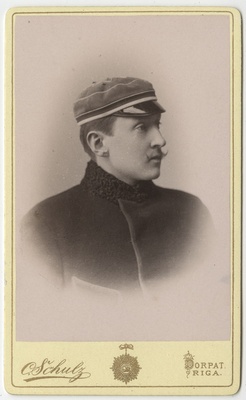 Korporatsiooni "Livonia" liige Adalbert Sternberg, portreefoto  duplicate photo