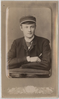 Korporatsiooni "Livonia" liige Alfred von Roth, portreefoto  duplicate photo