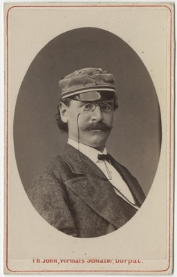 Korporatsiooni "Estonia" liige Roman Grewendorff, portreefoto  duplicate photo