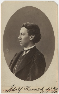 Korporatsiooni "Livonia" liige Adolf Harnack, portreefoto  duplicate photo