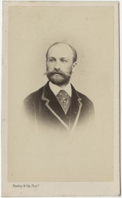 Korporatsiooni "Livonia" vilistlane Alexander von Zoeckell, portreefoto  duplicate photo