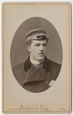 Korporatsiooni "Livonia" liige Adolph von Hehn, portreefoto  duplicate photo