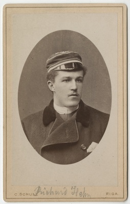 Korporatsiooni "Livonia" liige Adolph von Hehn, portreefoto  duplicate photo
