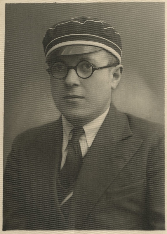 Korporatsiooni "Livonia" liige Leonid von Bock, portreefoto