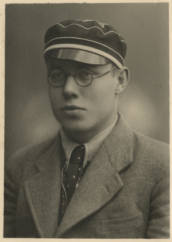 Korporatsiooni "Livonia" liige Johann Ruprecht Post, portreefoto