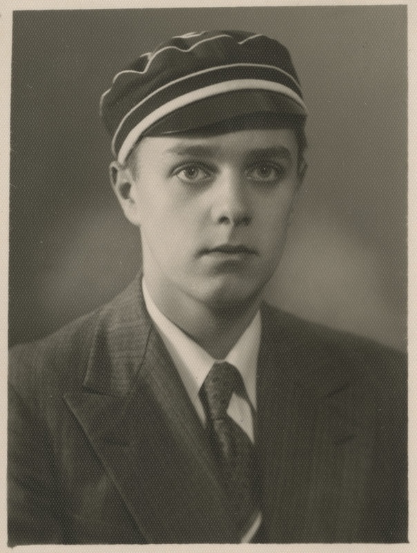 Korporatsiooni "Livonia" liige Fred von Müller, portreefoto