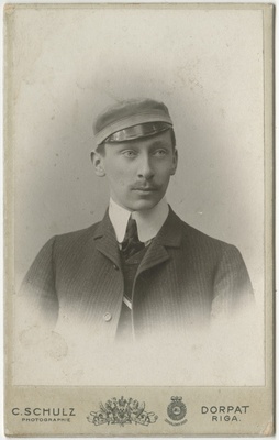 Korporatsiooni "Curonia" liige Max von Bordelius, portreefoto  duplicate photo