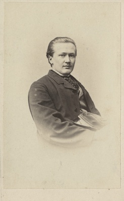 Korporatsiooni "Livonia" liige Erwin von Wahl, portreefoto  duplicate photo