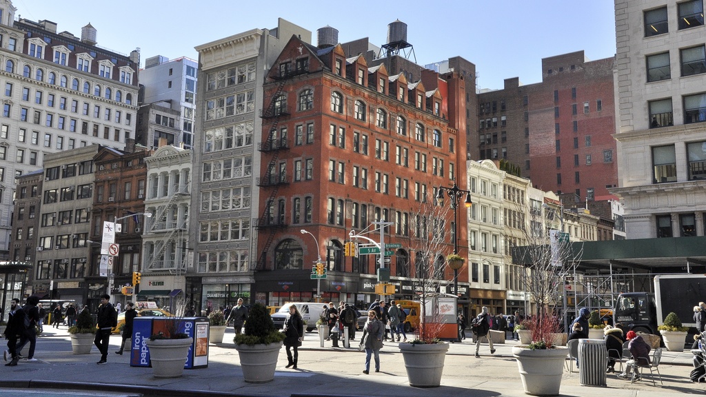 Madison Square het vroegere Western Union Telegraph Building - New York 2-03-2016 14-41-43 - lang