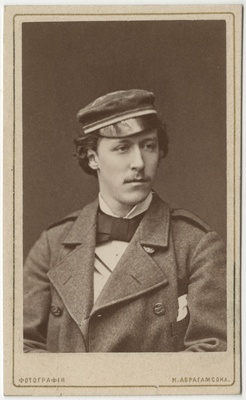 Arvatavasti korporatsiooni "Estonia" liige, portreefoto  duplicate photo