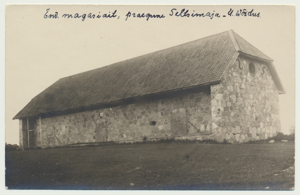 foto Viljandi khk Uue-Võidu vald, seltsimaja (endine magasiait) u 1930