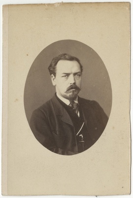 Ühe baltisaksa korporatsiooni liige, portreefoto  duplicate photo