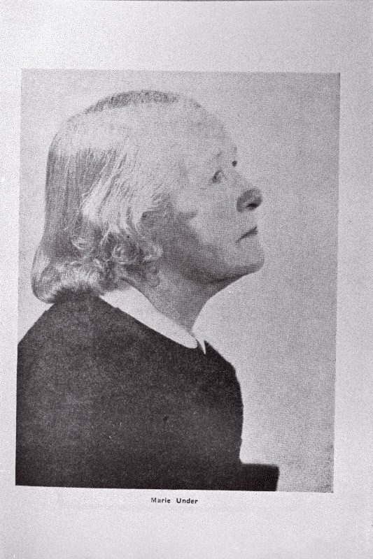 Under, Marie - luuletaja.
