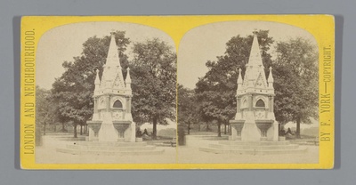 Ready Money's Fountain, Regent's Park, Ready Money's Fountain in Regent's Park in Londen, London and Neighbourhood  duplicate photo