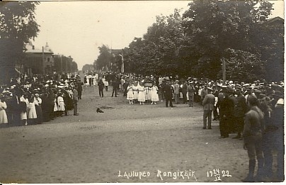 foto, Alutaguse laulupidu Narva-Jõesuus 1922.a.