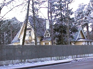 Main building of Annenhof Summer Manor, 20th century. Beginning