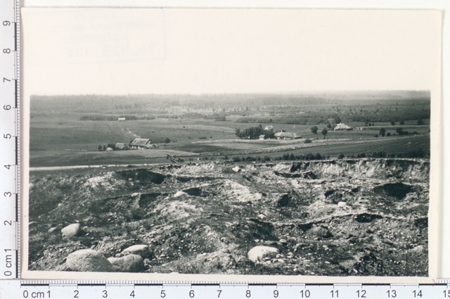 Vaade Pedja jõe orule Laiuse mäelt lõunast, 1921