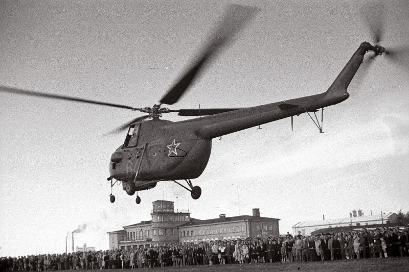 Vaade Tallinna Lennuväljale lennupäeval.