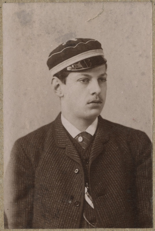 Korporatsiooni "Curonia" liige, portreefoto