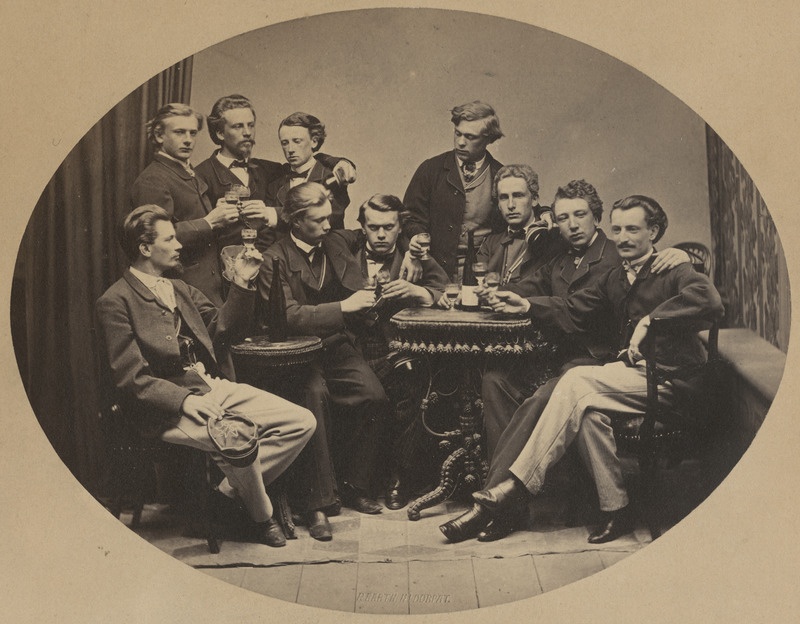 Korporatsiooni "Livonia" liikmed, grupifoto