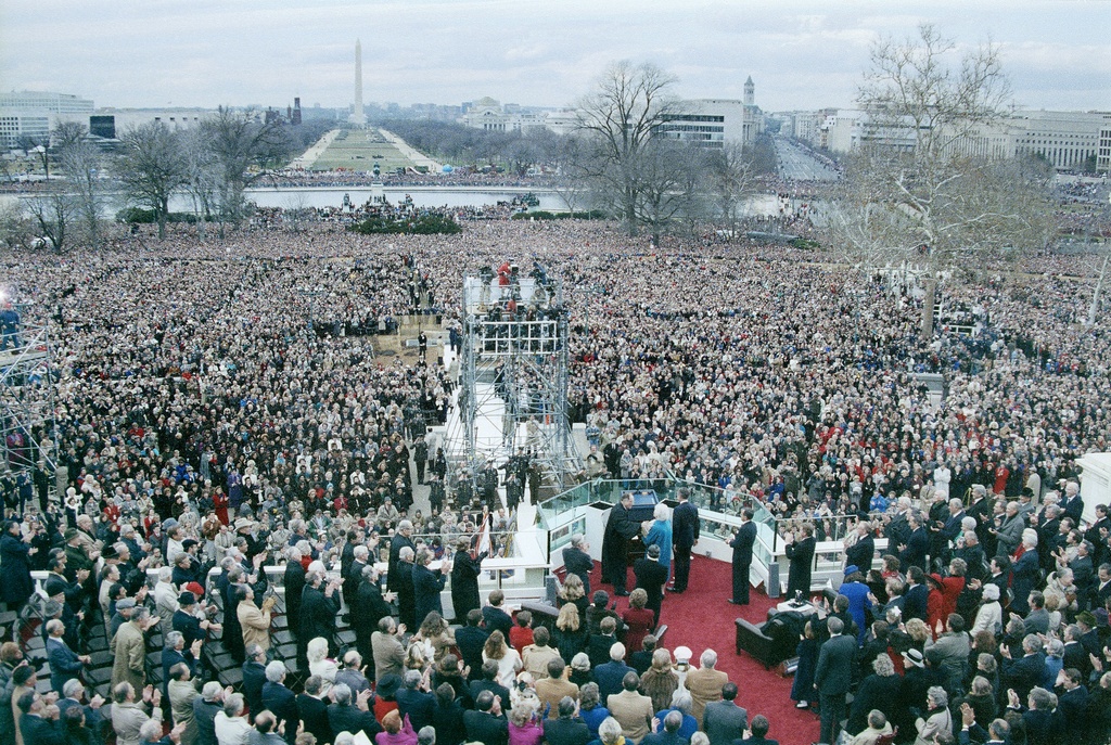 1989 Presidential Inauguration, George H. W. Bush, Opening Ceremonies