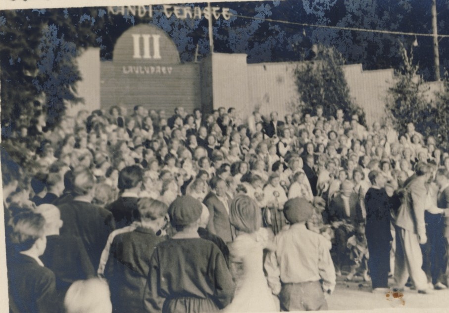 Foto. Järvakandi Tehaste III laulupäev