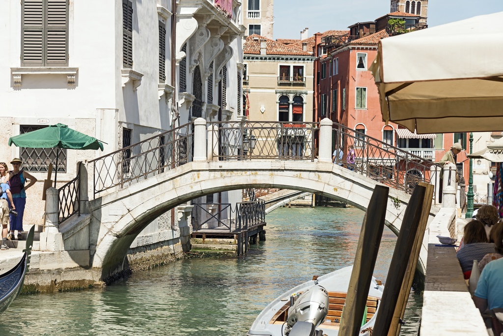 Ponte de San Vio (Venice) - Ponte de San Vio on Rio de San Vio - Venice