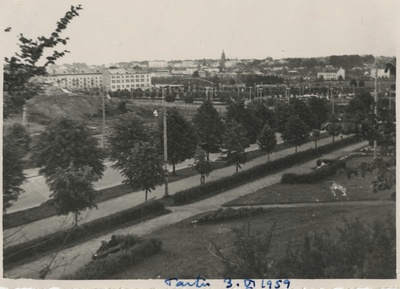Vaade Tartu linnale Laste pargist  duplicate photo