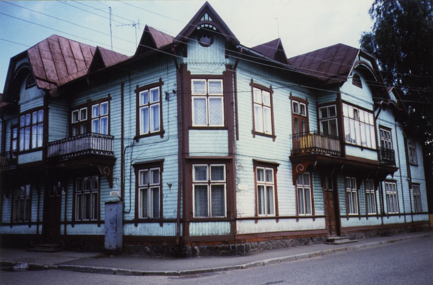 Korterelamu Aia tänaval Pärnus, hoone vaade