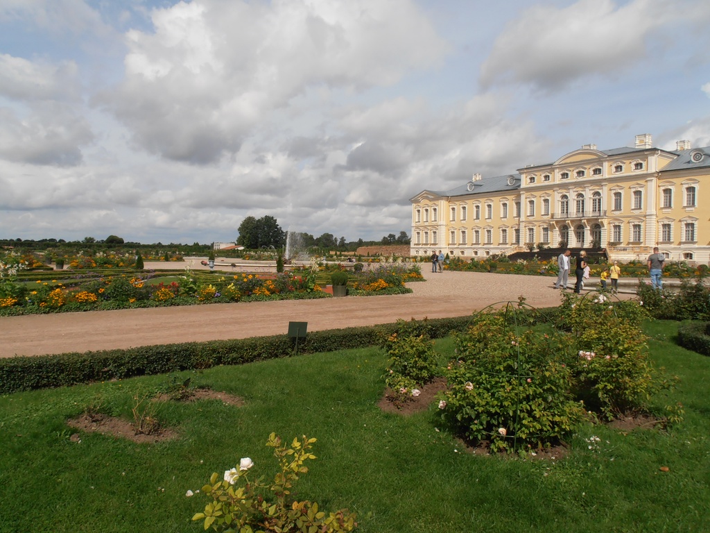 Rundāle Palace (1) - The castle of Rundale is situated in the south of Latvia.