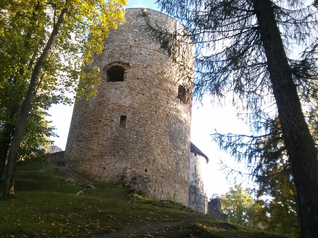 Cēsis Castle north tower - This is a photo of cultural heritage monument of Latvia number