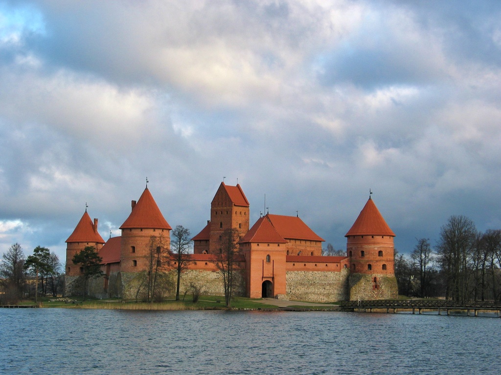 Wasserburg Trakai - Flickr - Triple-green - Vilnius 2005