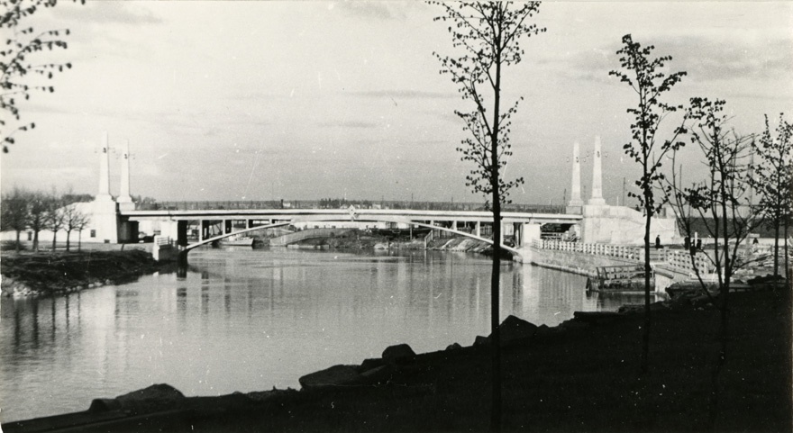 Võidusild Tartus, vaade kaldalt