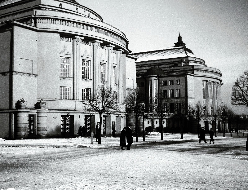 Vaade Estonia teatrile.