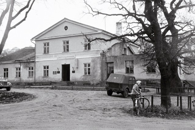 Ilmatsalu Manor's main building Tartu county Tähtvere vald Ilmatsalu village