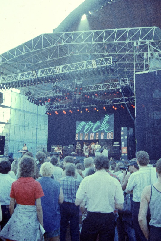 Rock Summer´i kontsert lauluväljakul.