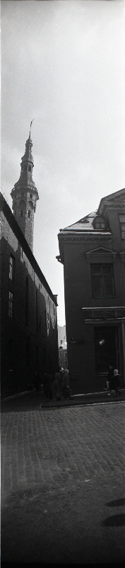 Raekoja, Raekoja väljaku ja Harju tänava vaateid. Panoraamkaamera FT-2-ga.