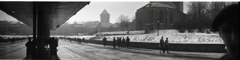 Raekoja, Raekoja väljaku ja Harju tänava vaateid. Panoraamkaamera FT-2-ga.