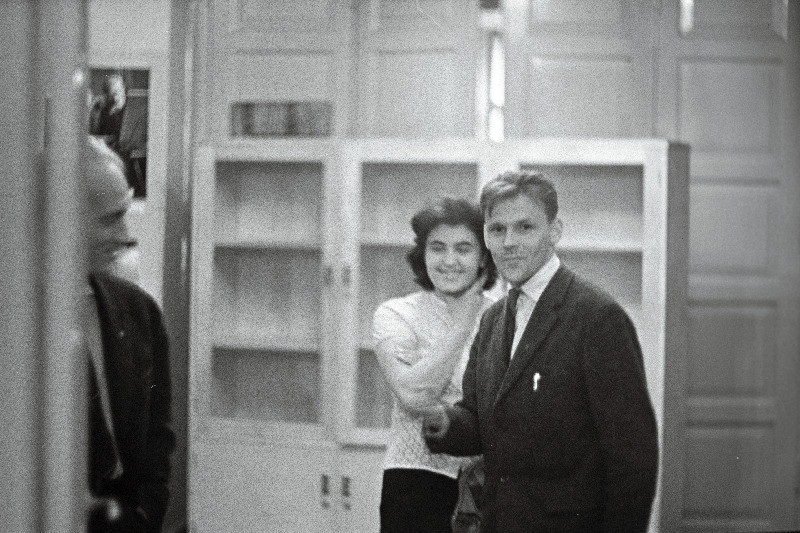 K. Suure personaalnäitusel.