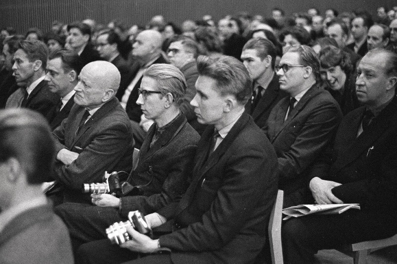 Eesti Fotograafia 125 aastapäeva tähistamise aktus Tallinna Kultuuriülikooli fotokunstifakulteedis.