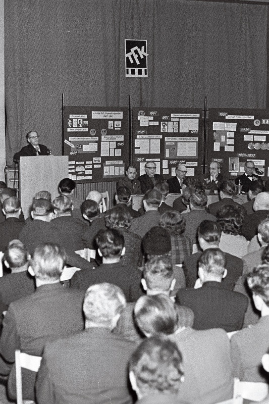 Eesti Fotograafia 125 aastapäeva tähistamise aktus Tallinna Kultuuriülikooli fotokunstifakulteedis.