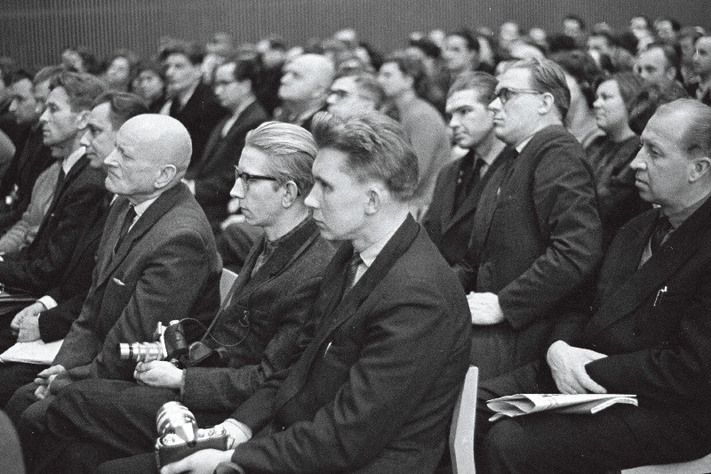 Eesti Fotograafia 125 aastapäeva tähistamise aktus Tallinna Kultuuriülikooli fotokunstifakulteedis.