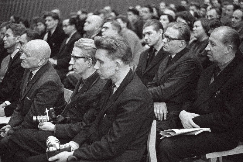 Eesti Fotograafia 125 aastapäeva tähistamise aktus Tallinna Kultuuriülikooli fotokunstifakulteedis.