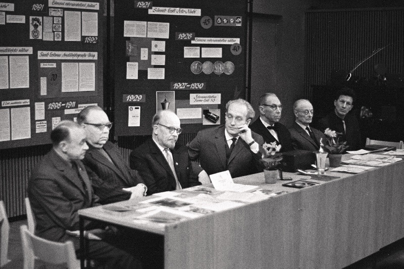 Eesti Fotograafia 125 aastapäeva tähistamise aktus Tallinna Kultuuriülikooli fotokunstifakulteedis.